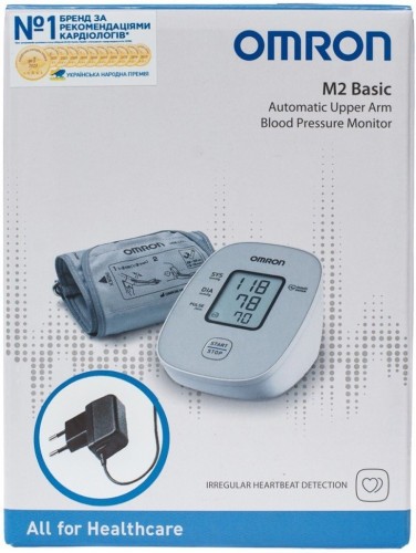 Автоматичний тонометр OMRON M2 Basic (НЕM-7121J-E)