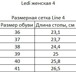 Сабо анатомічні LEDI Anatomic 430