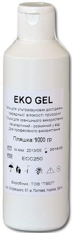 Гель для УЗД високої в'язкості блак. ЕКО GEL Україна