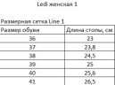 Босоніжки анатомічні LEDI Anatomic 107