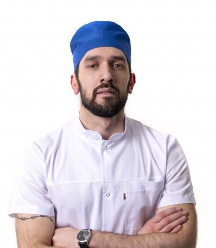 Шапка синя 