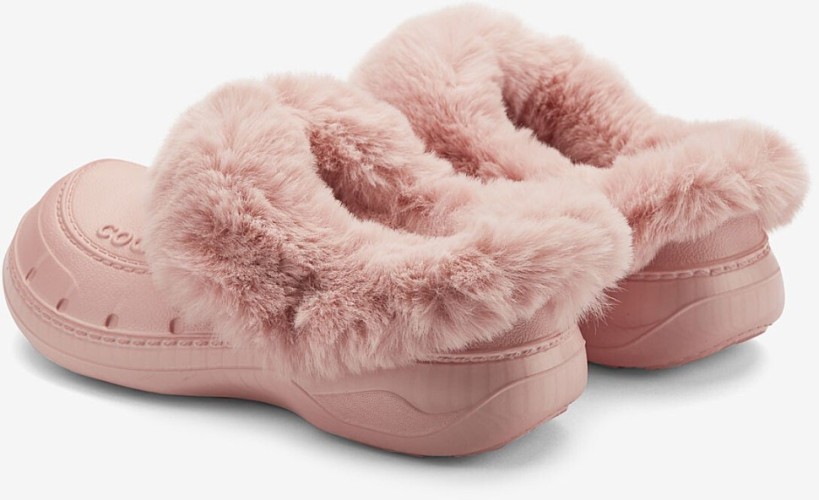 Утепленные сабо (кроксы) COQUI HUSKY Powder pink