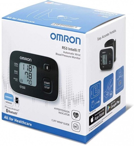 OMRON RS3 Intelli IT - передача данных через смартфон