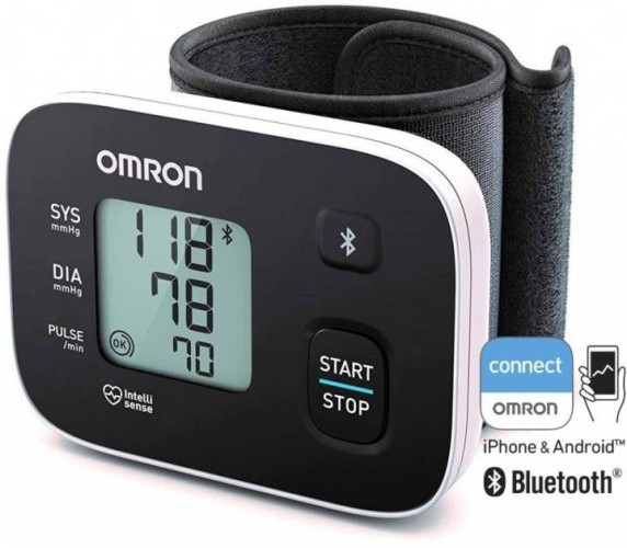 OMRON RS3 Intelli IT - передача данных через смартфон