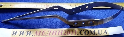Ножницы (ножиці) Аэскулап (Aesculap)  FD038R (fd 038 r) сосудистые нейрохирургические штыковидные Ясаргил
