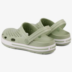 Сабо (крокси) COQUI жіночі LINDO (Linden Green/White) пастельно-зелений