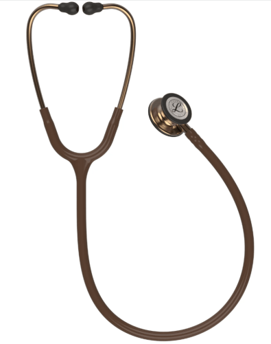 Стетоскоп 3М Littman Classic III 5809 шоколадний із бронзовою головкою