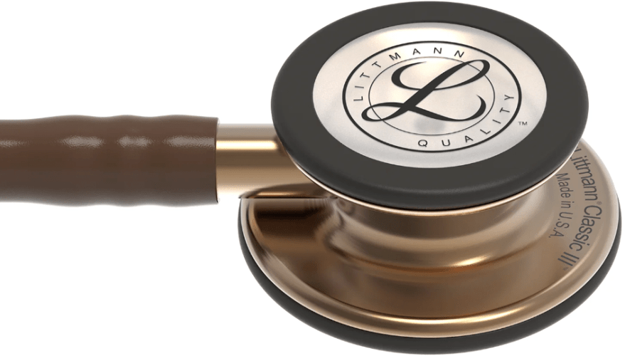 Стетоскоп 3М Littman Classic III 5809 шоколадний із бронзовою головкою