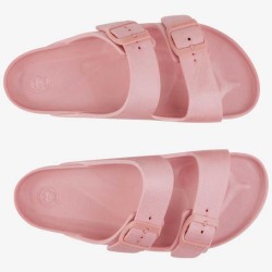 Шльопанці жіночі з ремінцями COQUI KONG (8302 Powder pink) пастельно-рожевий