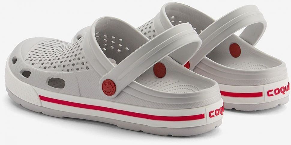 COQUI 6403 Khaki grey/White