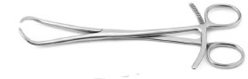 Костодержатель для редукции кости типа цапка Олье. Длина 140 мм
