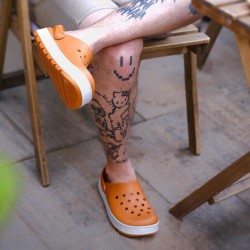 Сабо (крокси) COQUI чоловічі NIKO (6451 Caramel/White) карамельний/помаранчевий
