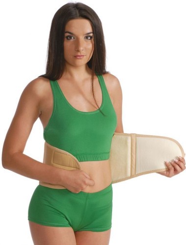 Зігріваючий протирадикулітний корсет з овечої вовни MEDTEXTILE