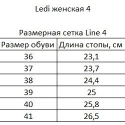 Сабо анатомічні LEDI Anatomic 402 чорні