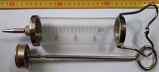 Шприц Жанэ (жане) стеклянный Ш-712 (ворсма). Объем 150 мл