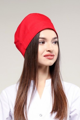 Шапка червона 