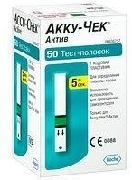 Тест смужки Акку Чек Актив 50 шт