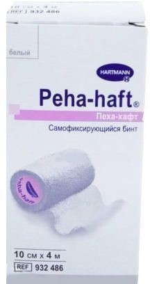 Бинт когезивний фіксуючий Peha-Haft 10 см*4 м
