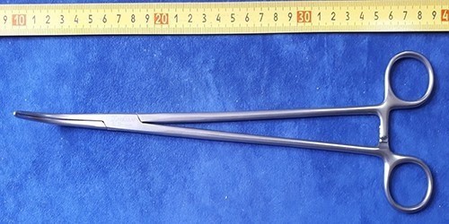 Диссектор Аэскулап (Aesculap) BJ35 сосудистый. Длина 285 мм