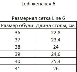Сабо анатомічні LEDI Anatomic 674